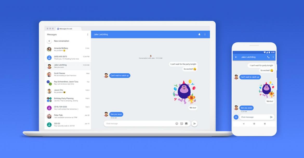 تطبيق Google messages