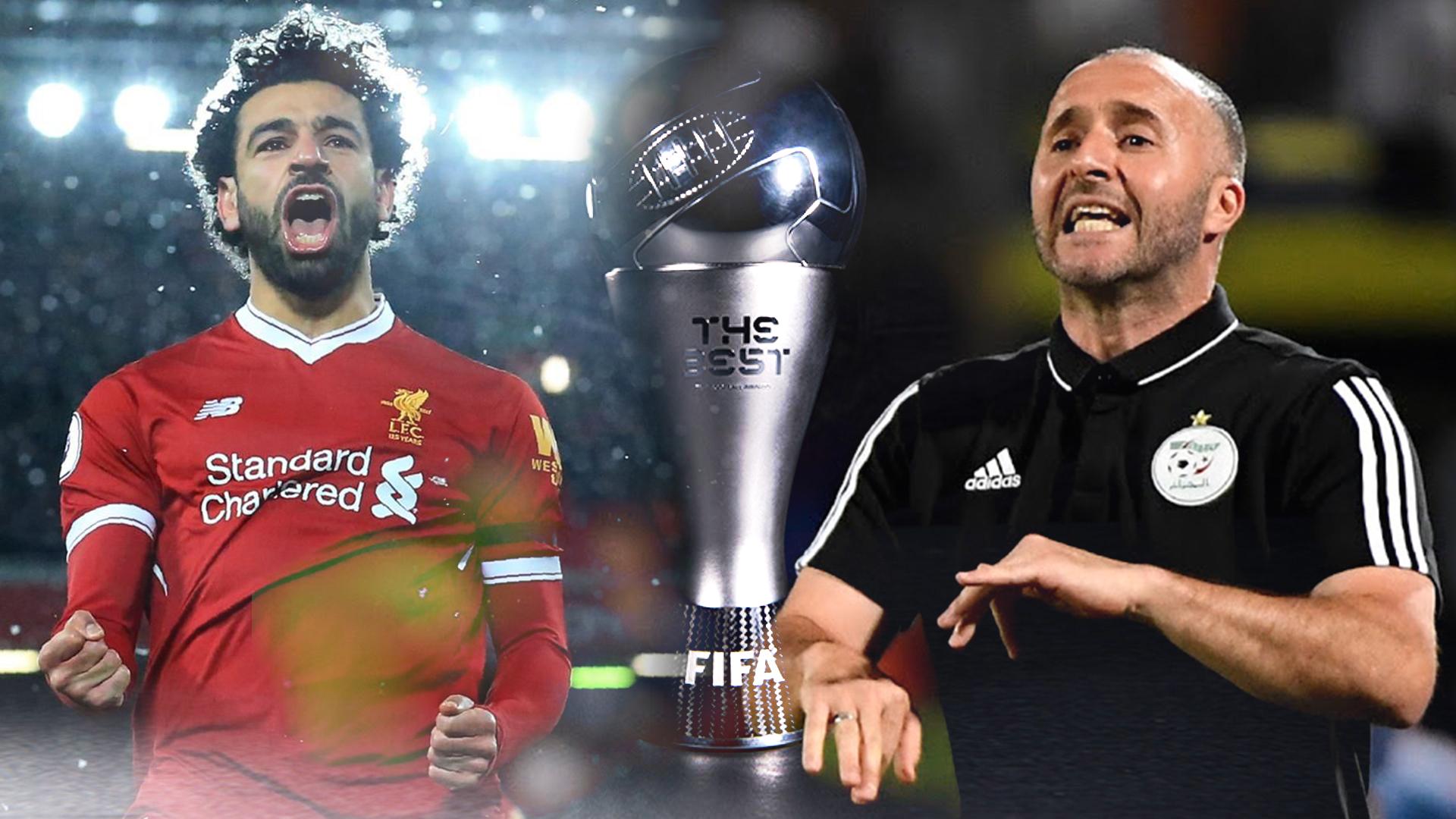 بلماضي وصلاح في مقدمة المرشحين لجوائز “THE BEST”